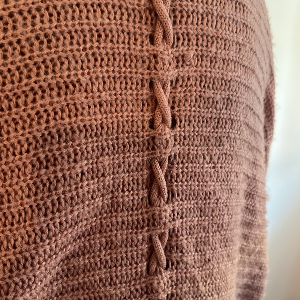 Pink Cardigan Sweater - Picture 3 of 5